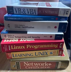 Lot of 7 IT & Programming Textbooks