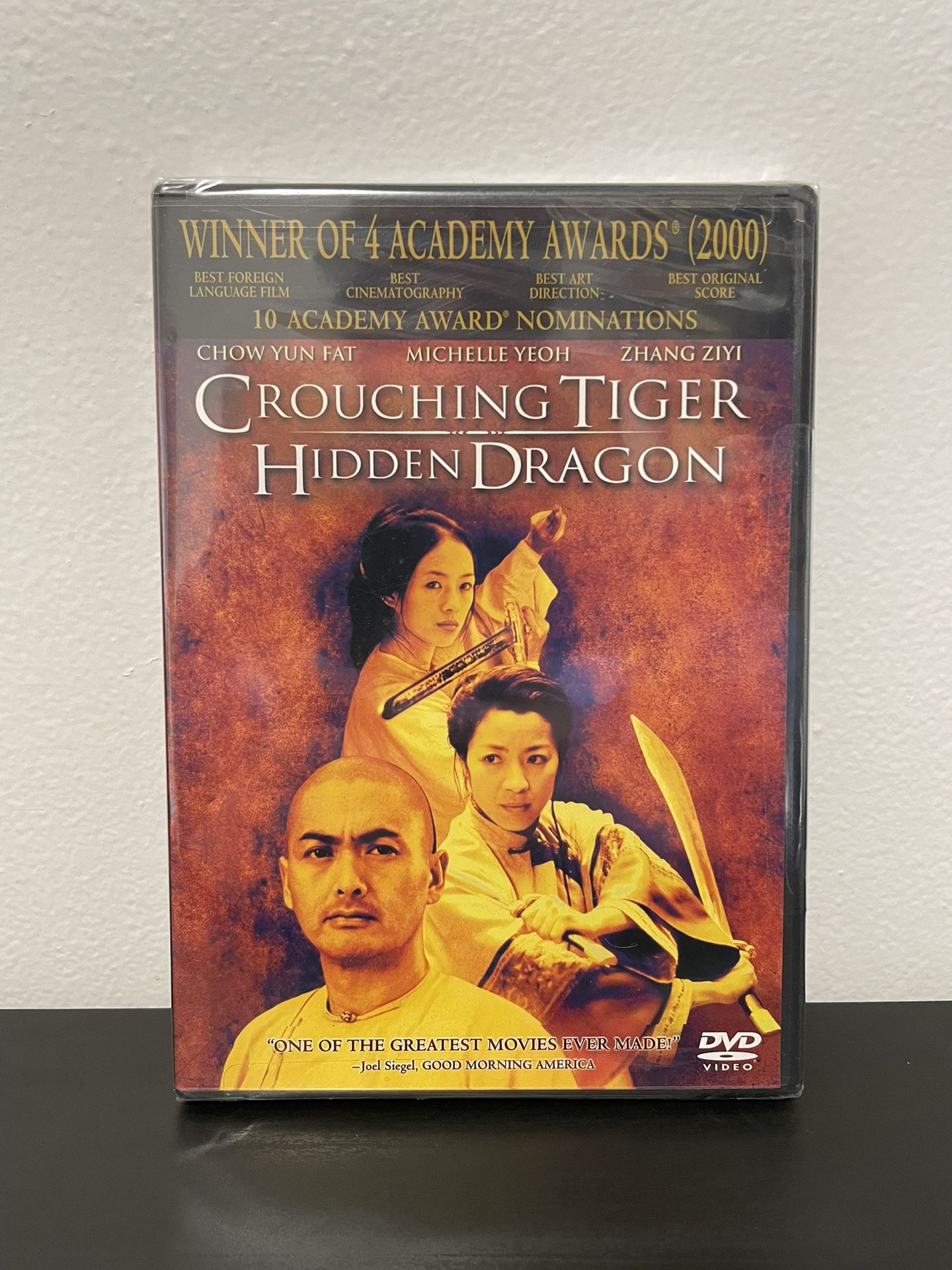 Crouching Tiger Hidden Dragon DVD Movie NEW SEALED Chow Yun Fat 2000