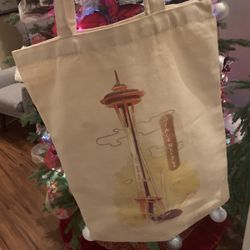 Seattle Space Needle Tote Bag