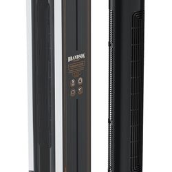 Brandson Tower Fan with Remote Control 96 cm - 3 Speed Levels Voltage Range 220-240v