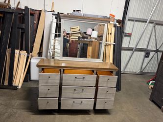 9-Drawer Dresser with Mirror