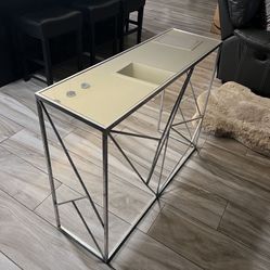 Mirrored Table Console