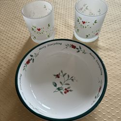 Selling ALL  Winterberry Collection By Pfaltzgraff