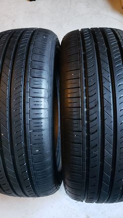 Land sport in good condition 2 tires 215 55 17 80% tread