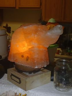 Himalayan elephant salt rocks