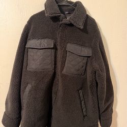 ALO Large Sherpa Edge Shacket