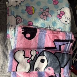 Hello Kitty, Kuromi Blankets