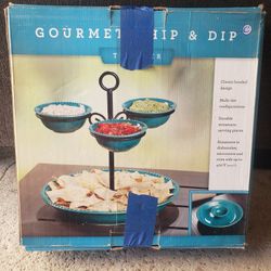 Chip & Dip Holder Super Bowl 