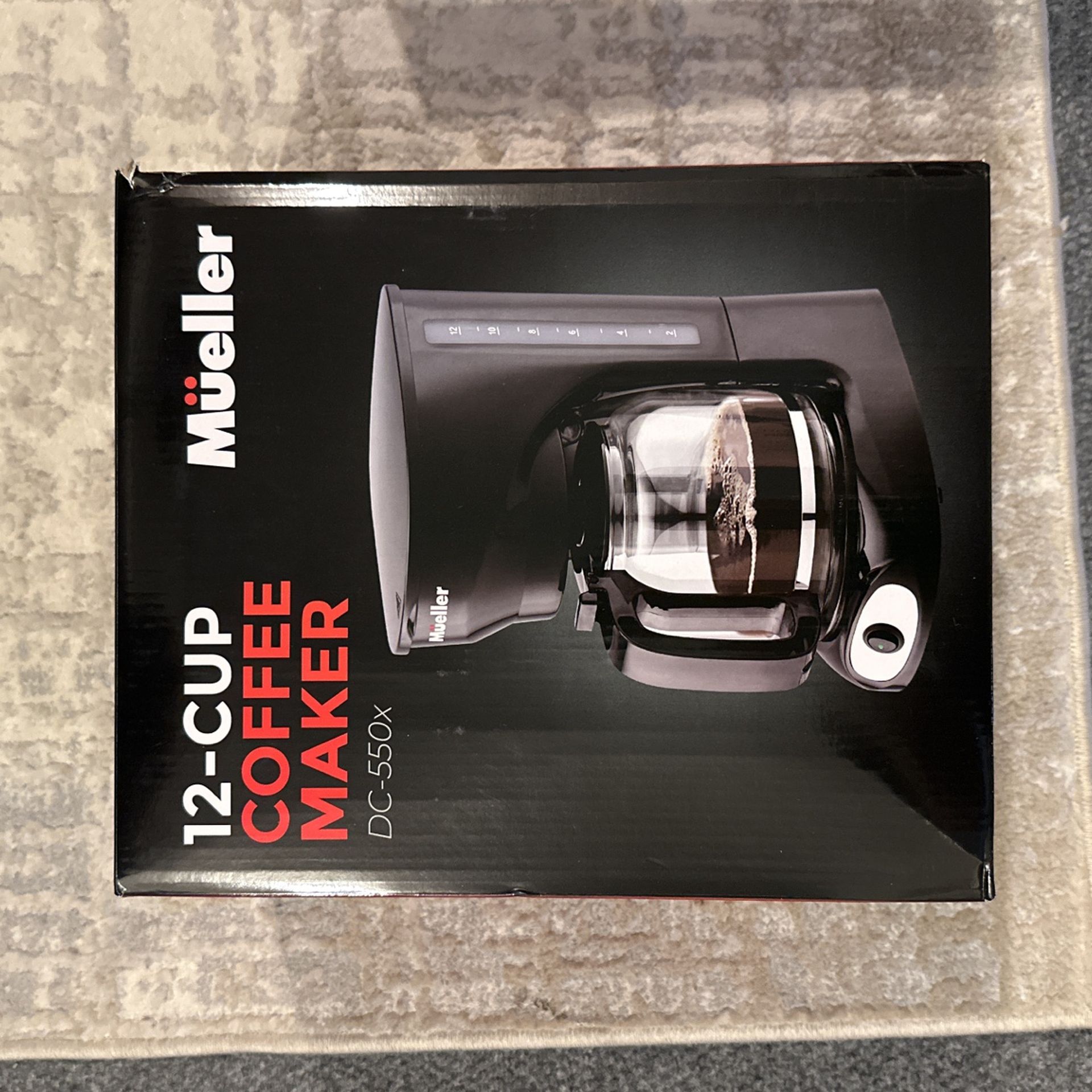 Coffee Maker (New) - 12 Cups