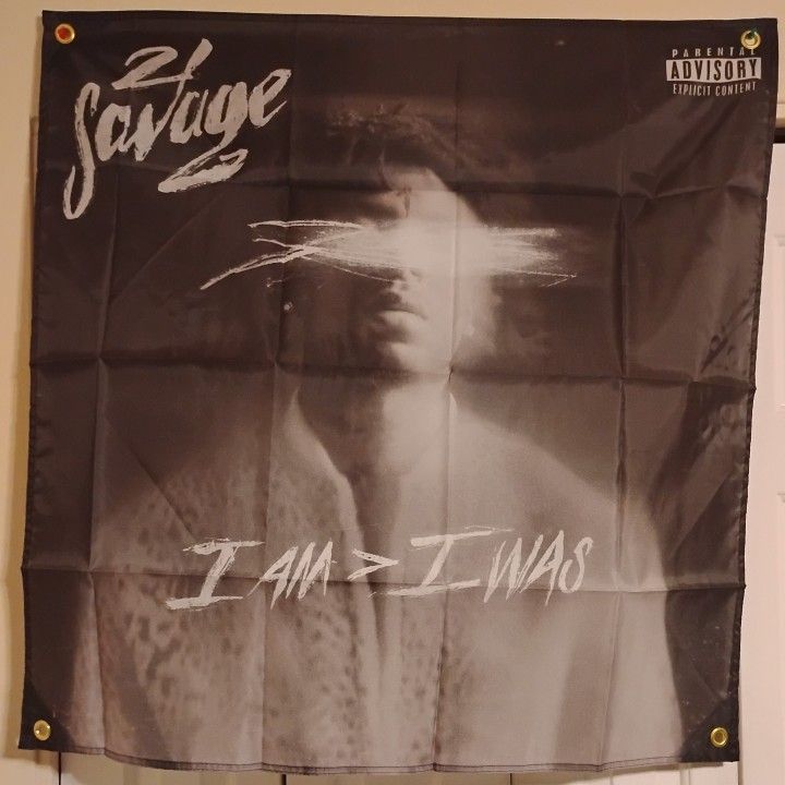 21 Savage 33 inch x 35 inch Banner New