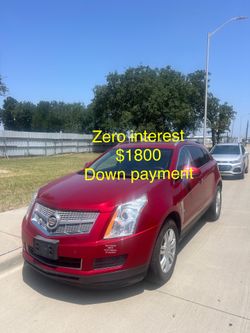 2010 Cadillac red