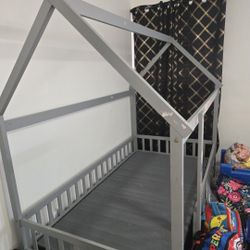 House Twin Bed Base FREE FREE FREE 