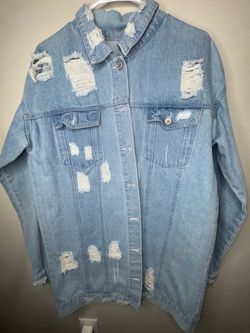 Chaqueta de mezclilla.