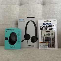 🎧🖱️🧮 Brand New Tech Accessories – Never Opened!