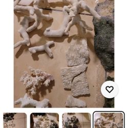 Fish  Tank Coral Rocks Decor