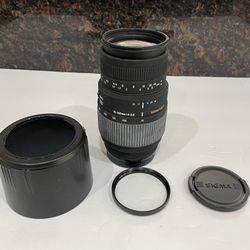Sigma 70-300mm f/4-5.6 DG Macro Telephoto Zoom Lens for Sony SLR Cameras - excellent used condition. No scratches or fungus Coral Springs 33071