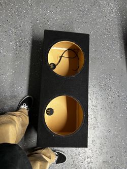 Duel 12 inch sub box