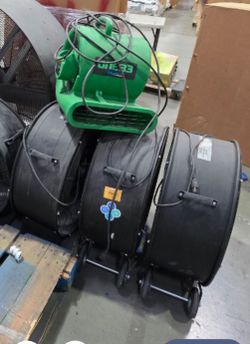 24" High velocity Shop fan/ BlueDri ONE33 3 speed Air Mover.