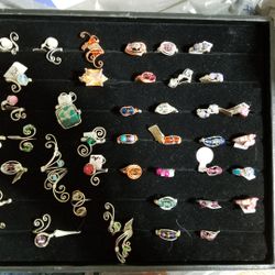 Handmade Wire Art Rings