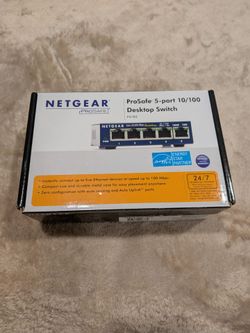 Netgear ProSafe 5-Port ethernet Desktop Switch