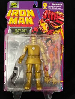 Iron man  Model 1 Gold fig