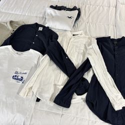 Lot Of 6 Men’s Clothes/Zara Shirts/Hoodie Size M/L