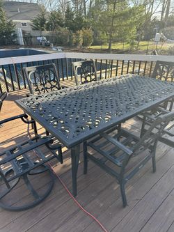 Thomasville outdoor dining set hot sale