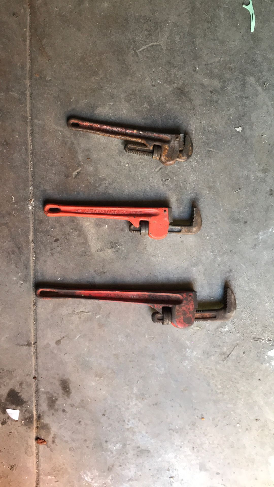 Monkey Wrench 12”14”18”