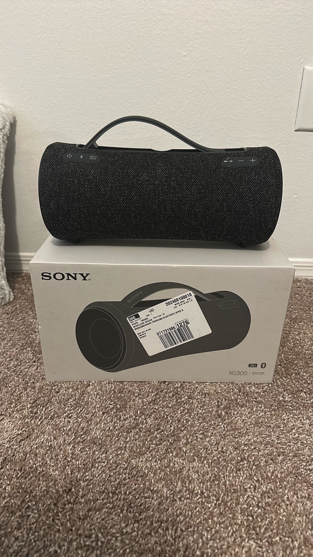 Sony XG300 Bluetooth Speaker