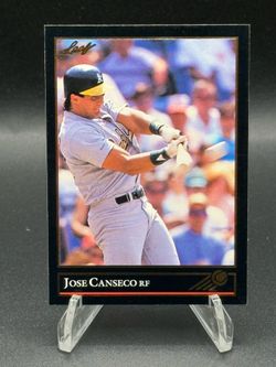 1992 Leaf Gold Leaf Stars #23 Jose Canseco