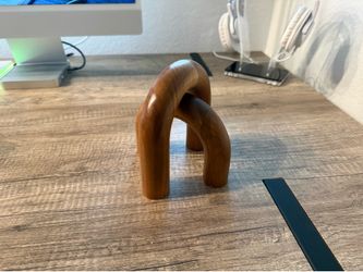 Wood Arch Bookshelf Decor