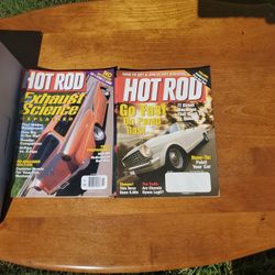 Lot Of Hot Rod Magazines