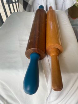 2 tortilla rolling pin $20for 2
