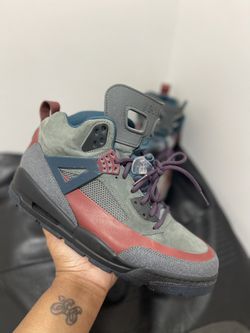 Jordan Winterized Spizike Flint Grey/Cerrywood Red Nightshade