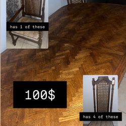 brown dining table
