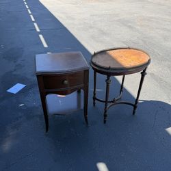 Antique End Tables 