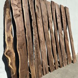 Black Walnut Live Edge Slabs 
