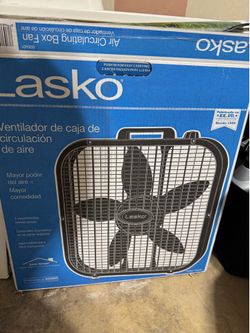 2 Lasko Box Fans