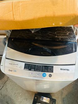 Giantex Portable Full-Automatic Washing Machine – 12 lbs Capacity