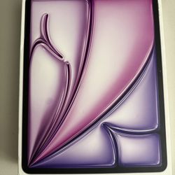 13 Inch Apple 🍎 iPad Air, M2, 128GB WiFi Purple 