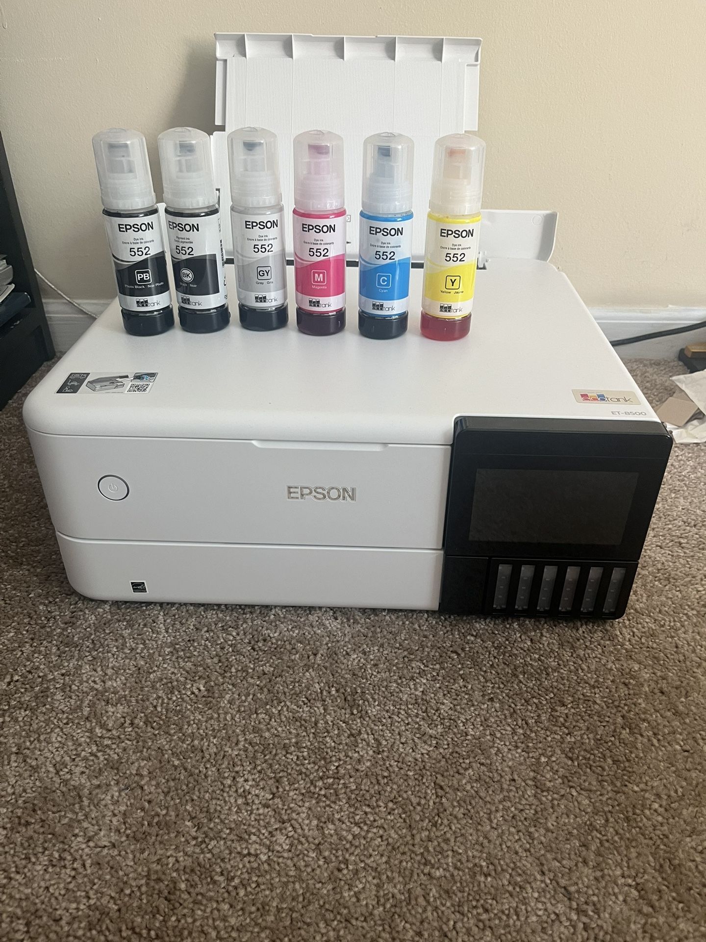 Epson EcoTank ET-8500 Photo Printer New