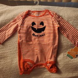 Baby Halloween Bodysuit & Bottom Set