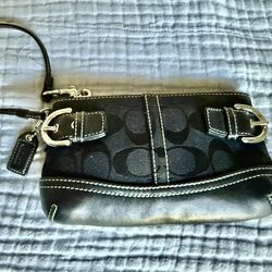 Coach Black Wristlet – Very Good Condition – $25 (South Pasadena)
