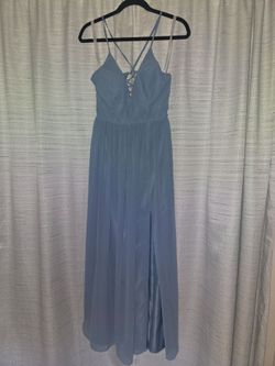 Azazie light blue Dress