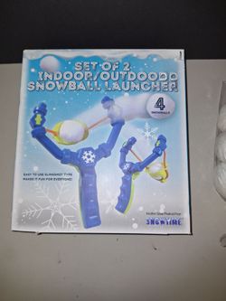 Snowball Launchers with extra Snowballs