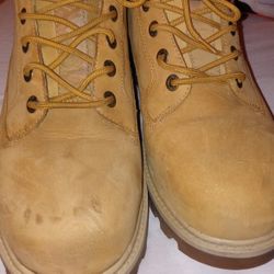 Lugz Mens 11 Leather..Steel toe Work boots By Birdman