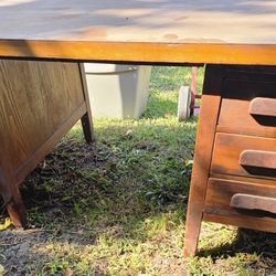 Vintage Wooden Desk