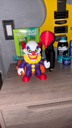 3D printed clown.