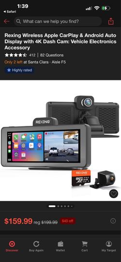 Dash cam Rexing CPDuo-686