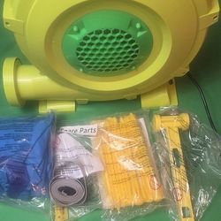 Inflatable Bouncer Blower 750-Watt 1.0 HP Air Blower